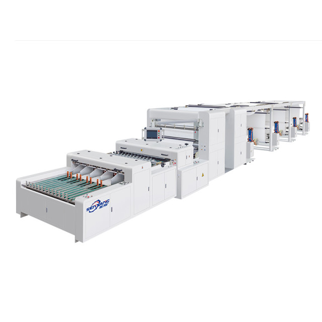 SX-C1100-4R Paper Cutting Machine (2 stage convey)