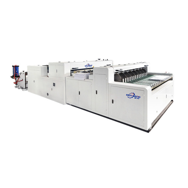 SX-C1100-1R Paper Cutting Machine (2 stage convey)