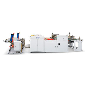 SX-E1200 Plastic Film Cross Cutting Machine with Convey
