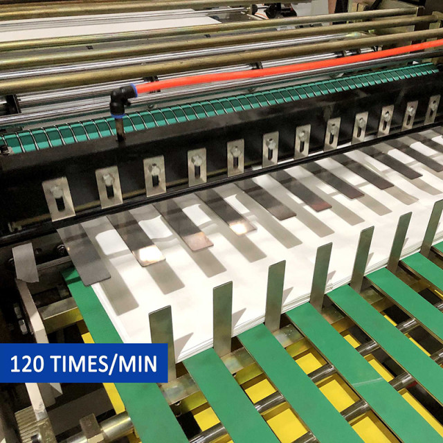 SX-H1100-2R 2 Rolls Hamburger Paper Cutting Machine