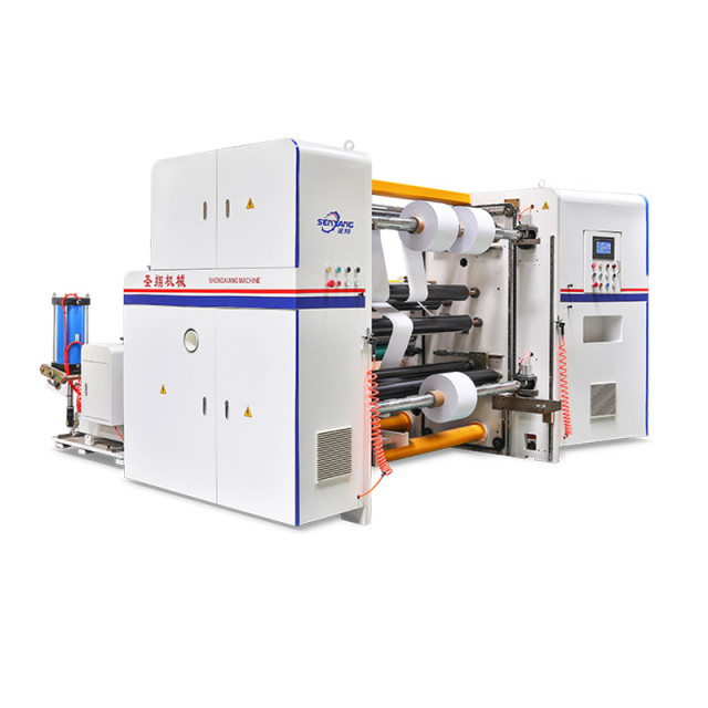 SX-FQJ-1100B Double Rewinding Slitting Machine