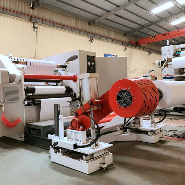 SX-FQJ-1100D Plastic Film Slitting Machine