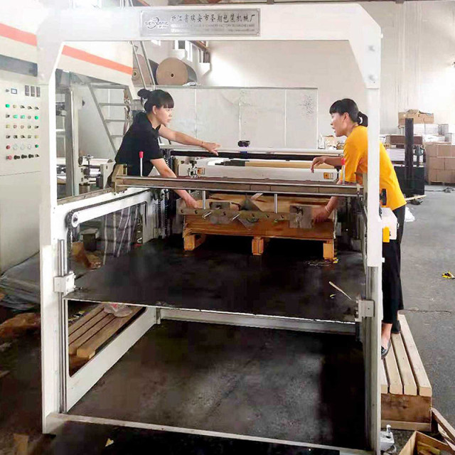 SX-SM1100 Sheeting Machine with 0.75 Meter Stacking
