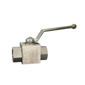 Hydraulic internal thread ball valve