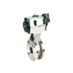 Pneumatic clamp ball valve