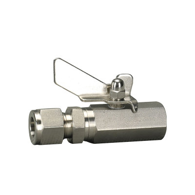 Hexagonal body ball valve