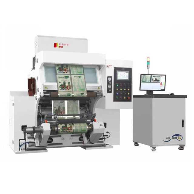 Inspection rewinding machine