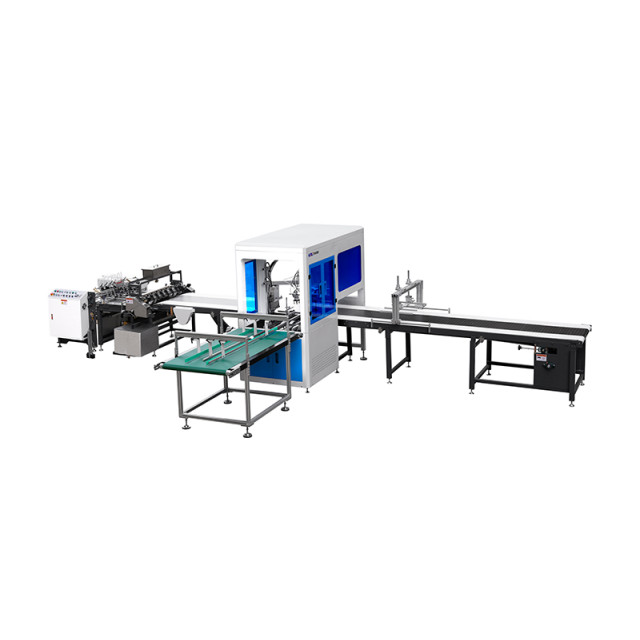 JX-DW650 Dual-box Position Gluing Line