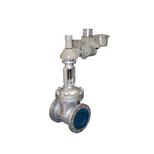 Electric wedge gate valve