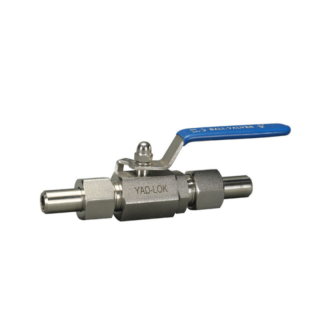 High pressure hexagonal internal thread ball valve