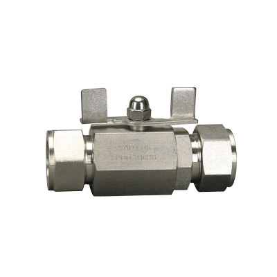 Hexagonal body welded ball valve