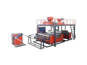 Bubble film making machine