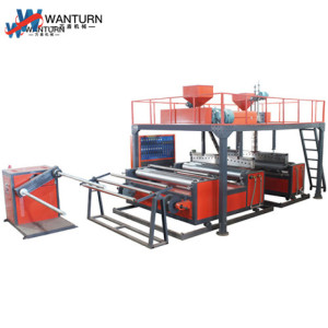 3-layer air bubble film machine (2 extruders) -1000mm
