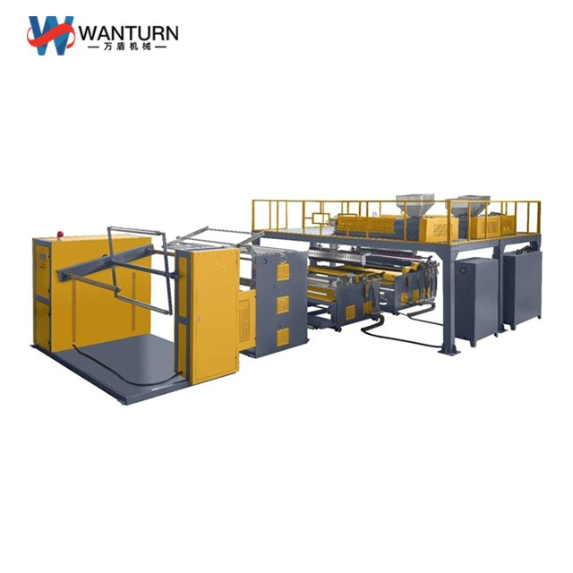 5-layer air bubble film machine (2+1 extruders)