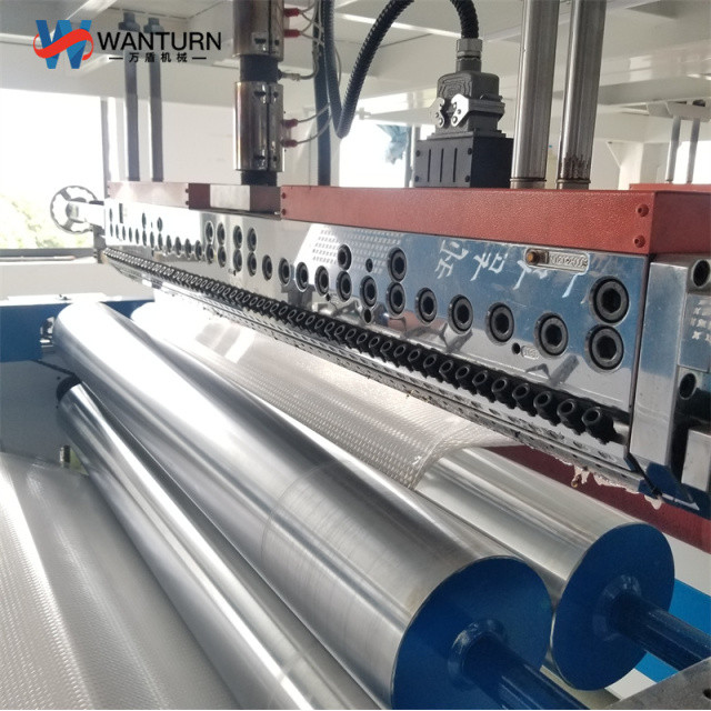 5-layer air bubble film machine (2+1 extruders)