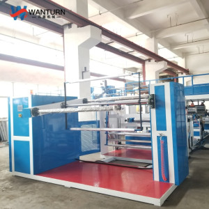 Bubble film making machine with four layers