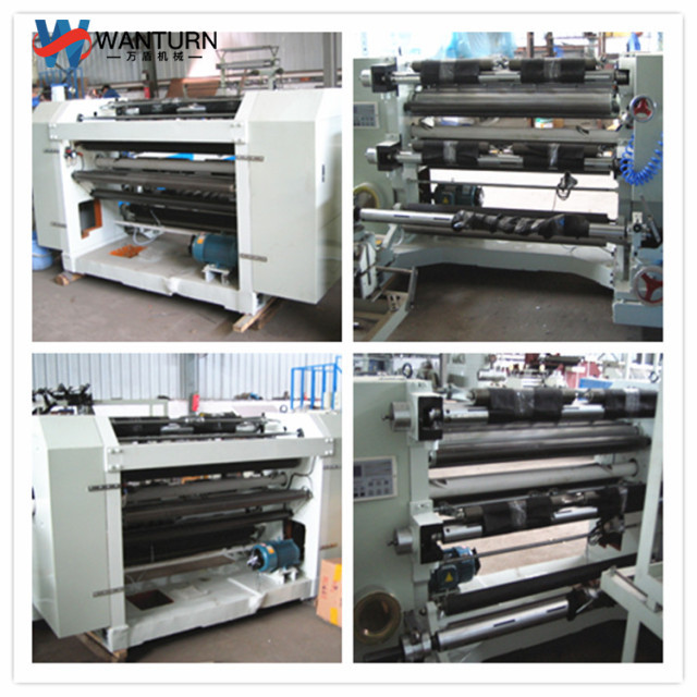WT-B Plastic Kraft Paper Slitting Rewind Machine