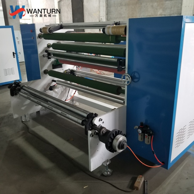 BOPP roll to roll film slitting rewinding machine bopp tape machine