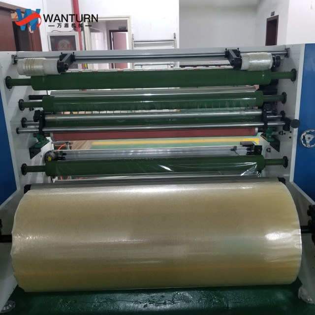 BOPP roll to roll film slitting rewinding machine bopp tape machine