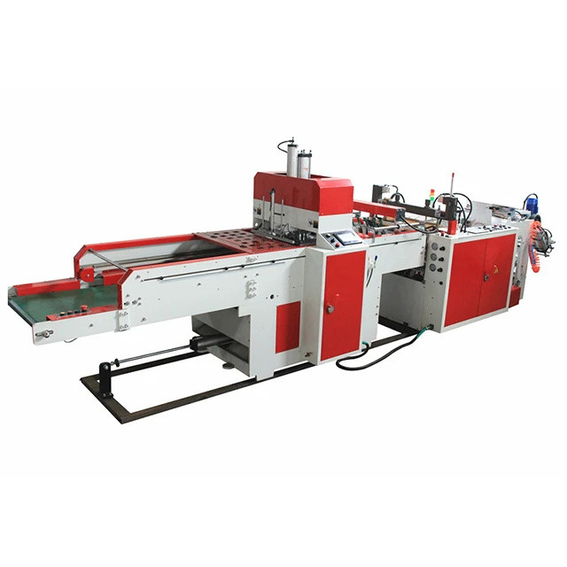 HSCG-900.One Line High Speed Fully Automatic Big T-shirt Bag Making Machine