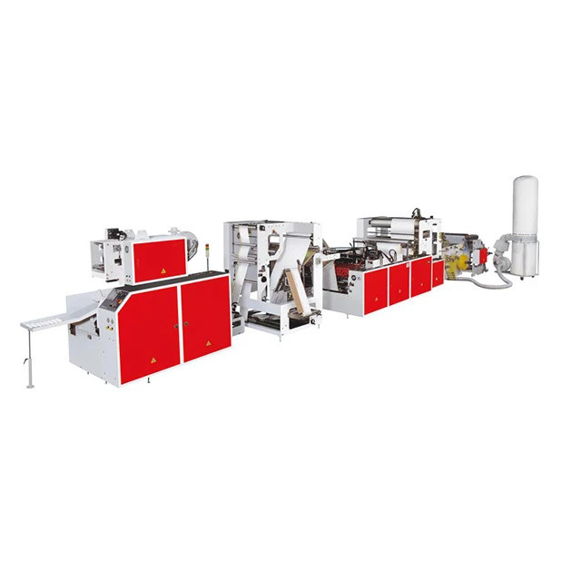 HSCS-1000.Fully Automatic Draw Tape Garbage Bag Making Machine