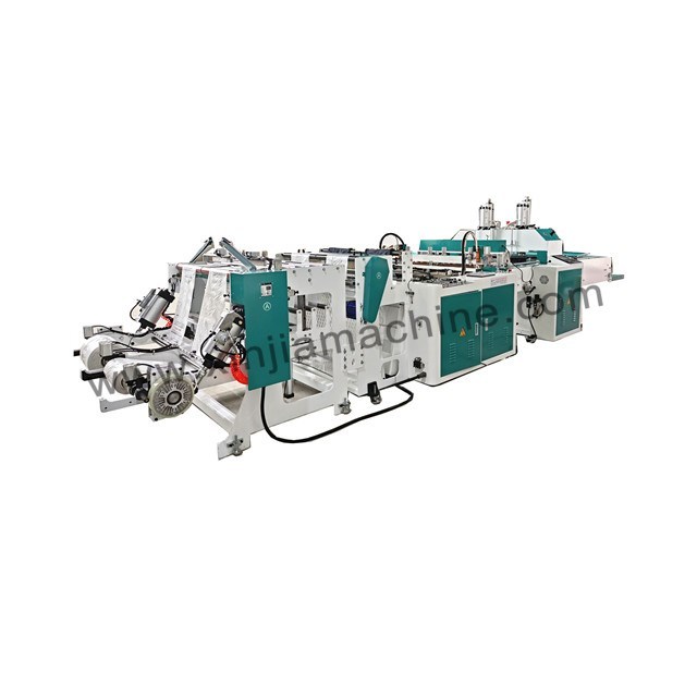 High Speed HDPE LDPE Shopping Polythene Bag Making Machinery Plastic T-Shirt Vest Bag Cutting Machine