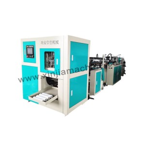 High Speed Single Line Shopping Polythene Biodegradable Bag Flat Rolling Plastic Bag Making Machine With Core /Coreless