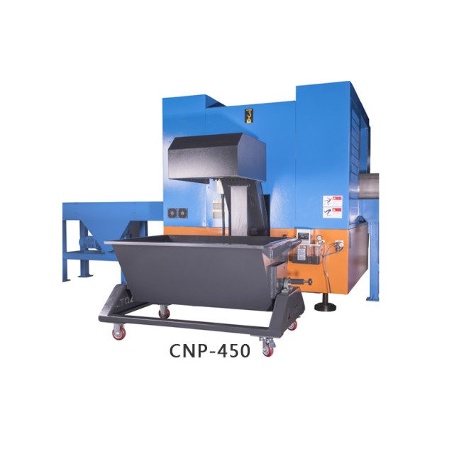 CNP HIGH SPEED PIPE CUTTING AND BEVELING MACHINE