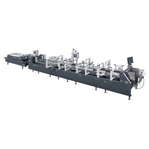 4&6 CORNERS BOX YJB-900F FOLDER GLUER MACHINE